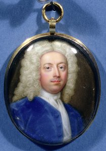 Miniature of Joseph Addison (1672-1719)